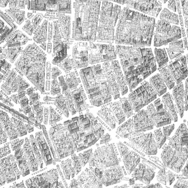 Merci Paris Stadtkarte
