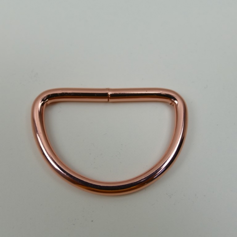 D-Ring 40mm roségold