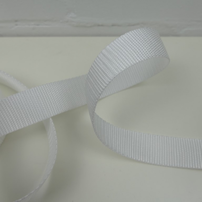 Gurtband 30mm weiß