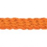 4mm Kordel gedreht orange