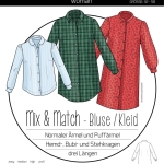 Damen Mix& Match Bluse / Kleid