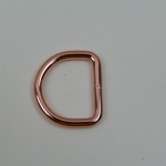 D-Ring 25mm roségold